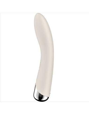 Satisfyer Vibrateur Rotateur Spinning Vibe 1 G-Spot Beige -