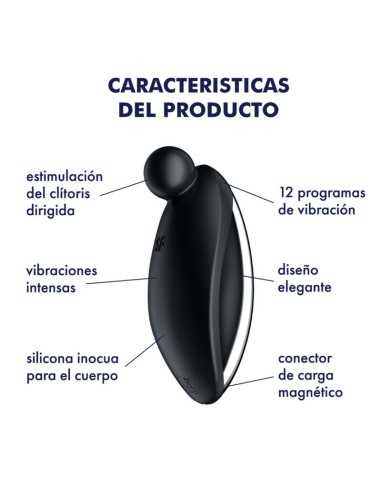 Satisfyer Spot On 2 Lay-On Vibrator Black | MySexyShop