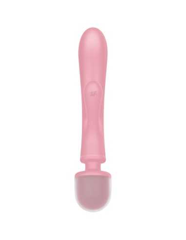 Satisfyer Triple Lover Rabbit Vibrator Massager Rosa - MySexyShop.eu