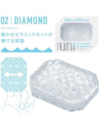 Tenga Uni Diamond Masturbador Dedal - MySexyShop (ES)