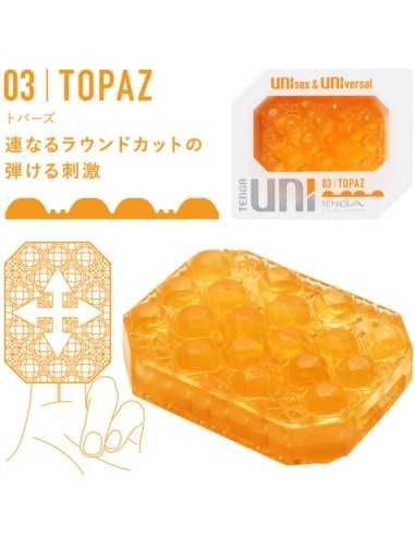 Tenga Uni Topaz Masturbator Thimble | MySexyShop
