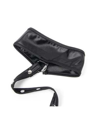 Subblime Robe Bondage En Cuir Noir S/M - MySexyShop