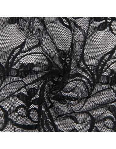 Subblime 954185 Spitzen-Babydoll Mit Verstellbaren Trägern Schwarz S/M - MySexyShop.eu