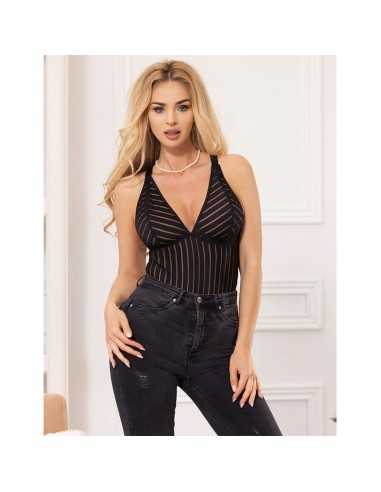 Subblime 954147 Body Con Liguero Negro S/M - MySexyShop (ES)