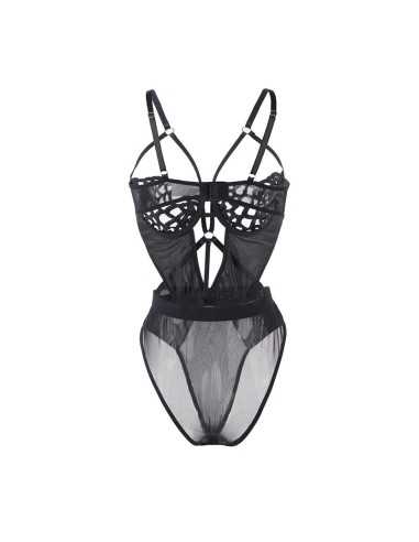 Subblime 954055 Sexy Spitzen-Body Schwarz S/M - MySexyShop.eu