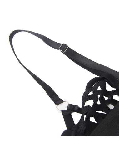 Subblime 954055 Body Sexy De Renda Preto S/M | MySexyShop (PT)