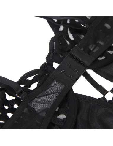 Subblime 954055 Body Sexy De Renda Preto S/M | MySexyShop (PT)