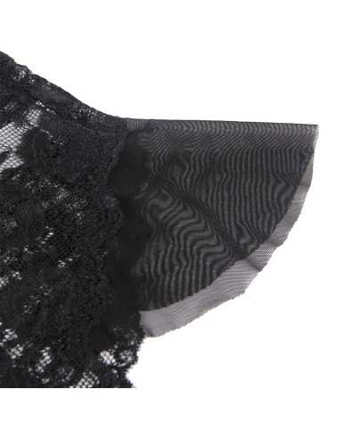 Subblime 930882 Sexy Body Mit Rüschen Schwarz L/Xl - MySexyShop.eu