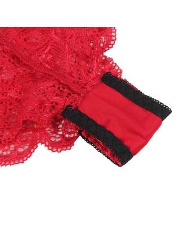 Subblime 953904 Camisola De Seda E Renda + Calcinha Vermelha L/Xl | MySexyShop (PT)