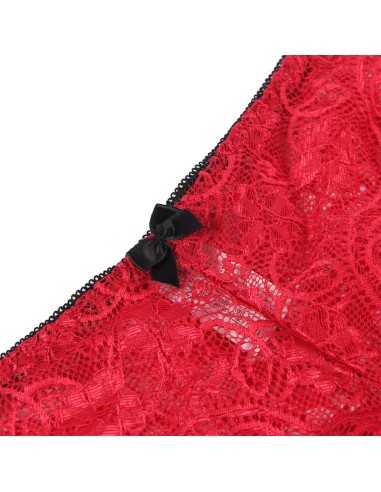 Subblime 953898 Set 3 Piezas Encaje Y Saten Rojo S/M - MySexyShop (ES) Subblime 953898 Set 3 Piezas Encaje Y Saten Rojo S/M - MySexyShop (ES)
