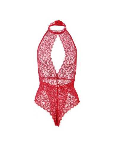 Subblime 953881 Bodysuit Mit Offenen Cups Rot L/Xl - MySexyShop.eu