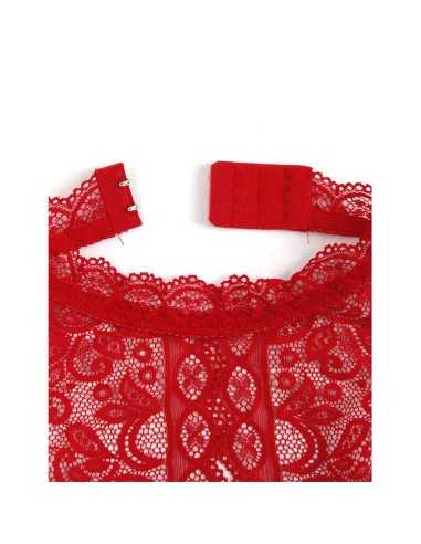 Subblime Body Coupe Ouverte Rouge L/Xl - MySexyShop