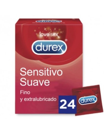 Durex soft and sensitive 24 units | MySexyShop