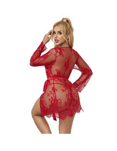 Subblime 953775 Camisón De Encaje + Tanga Rojo S/M - MySexyShop (ES)