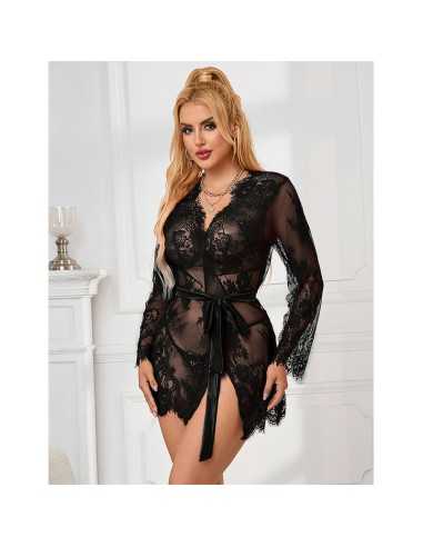 Subblime 953751 Camisón De Encaje + Tanga Negro S/M - MySexyShop (ES) Subblime 953751 Camisón De Encaje + Tanga Negro S/M - MySexyShop (ES)