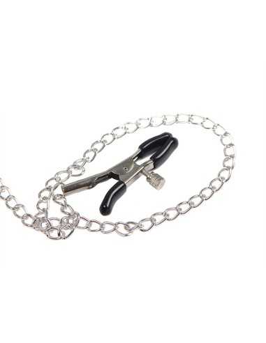 Subblime 953720 Bondage Lederriemen Brustklemmen Schwarz Eine Grösse - MySexyShop.eu