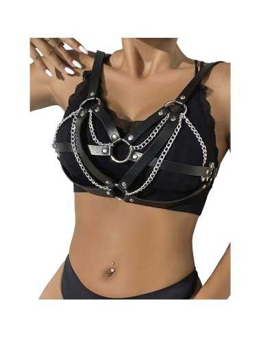 Subblime 953713 Punk Bondage Cinto Fivela De Metal Preto Tamanho Único | MySexyShop (PT)