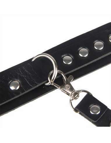 Subblime Manette Con Cintura Bondage Nere Taglia Unica