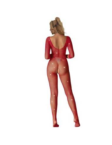 Subblime Bodystocking Resille Avec Losanges Manches Longues