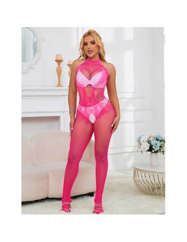 Subblime 952389 Bodystocking Sem Fundo De Rede E Renda Com Gola Alta Rosa Tamanho Único | Subblime 952389 Bodystocking Sem Fundo De Rede E Renda Com Gola Alta Rosa Tamanho Único |