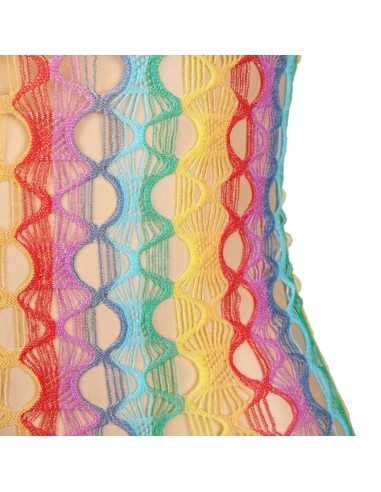 Subblime 952365 Rainbow Bare Shoulder Fishnet Vestido Tamanho Único | MySexyShop (PT) Subblime 952365 Rainbow Bare Shoulder Fishnet Vestido Tamanho Único | MySexyShop (PT)