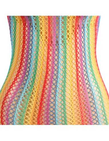 Subblime 952341 Vestido Rainbow Fishnet Tamanho Único | MySexyShop (PT)