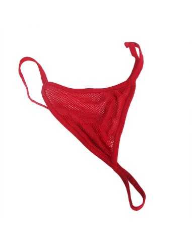 Subblime 952181 Bodystocking De Rejilla Con Guantes Y Diamantes Rojo Talla Única - MySexyShop (ES)