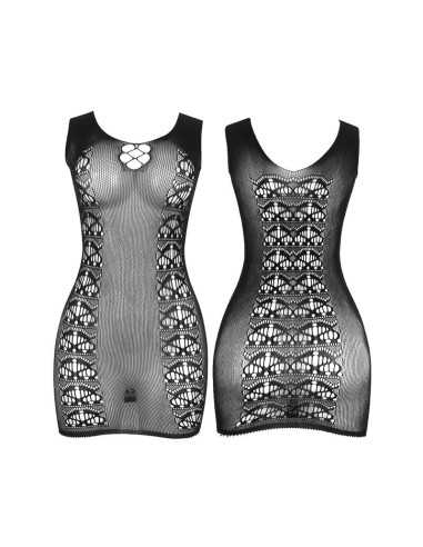 Subblime 952167 Kurzer Elastischer Netz-Kleid Schwarz Eine Grösse - MySexyShop.eu