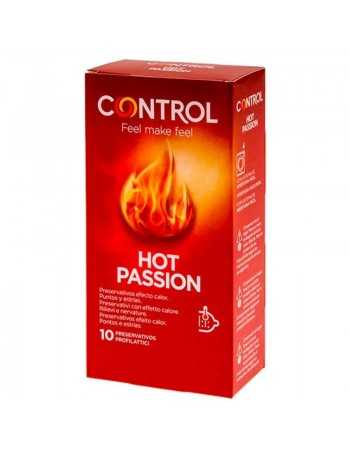Control Hot Passion Preservativos Efecto Calor 10 Unidades -