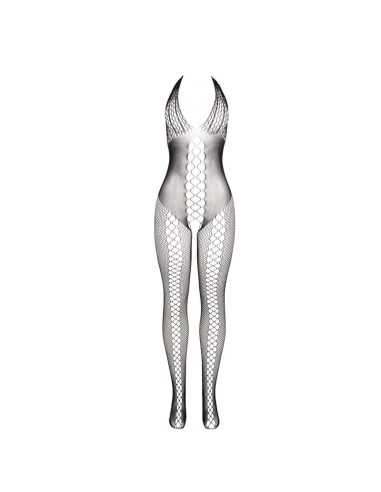 Subblime Bodystocking Avec Dos Ouvert Et Détails Croisés Noir