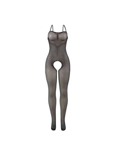 Subblime Bodystocking Noir En Résille Élastique Sans Fourrure