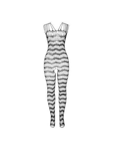Subblime Bodystocking Résille Ouvert Avec Bretelles Sur Les