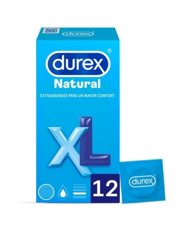 Durex natural xl 12 uds - MySexyShop (ES)