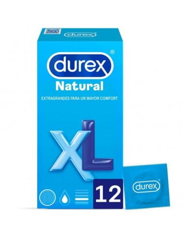 Durex natural xl 12 uds | MySexyShop