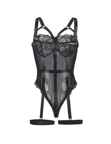 Subblime - Teddy Avec Jarretière Détail Poitrine Noir L/Xl -