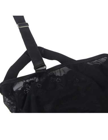 Subblime Orsacchiotto Con Dettaglio Reggisera Petto Nero S/M