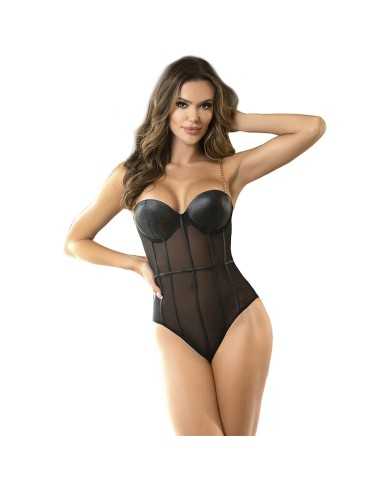 Subblime Body Con Bretelle A Catena Nera S/M