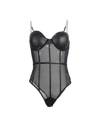 Subblime Body Tirantas Cadena Negro S/M - MySexyShop (ES)