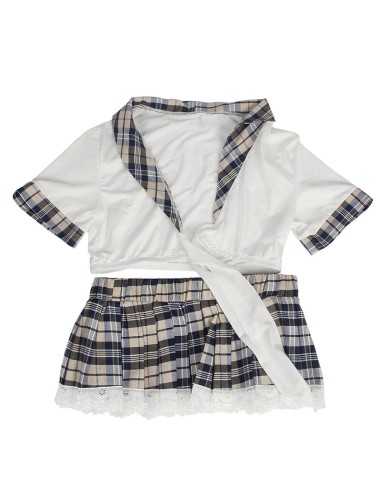 Subblime - Costume Décolière Sexy Haut Et Jupe L/Xl - MySexyShop