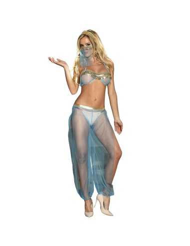 Subblime Set De Lenceria India Style Azul L/Xl - MySexyShop (ES)