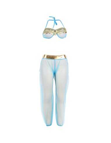 Subblime Set De Lenceria India Style Azul S/M - MySexyShop (ES)