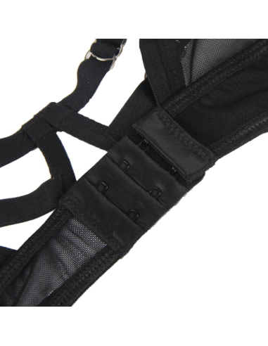 Subblime Set Dos Piezas Sujetador Transparencias Y Tiras S/M - MySexyShop (ES)