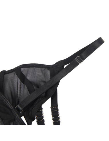 Subblime Set Due Pezzi Di Reggiseno Trasparente E Strisce S/M