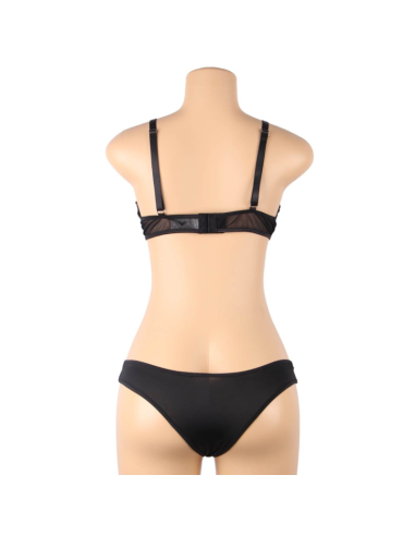 Subblime Set Dos Piezas Sujetador Transparencias Y Tiras S/M - MySexyShop (ES)