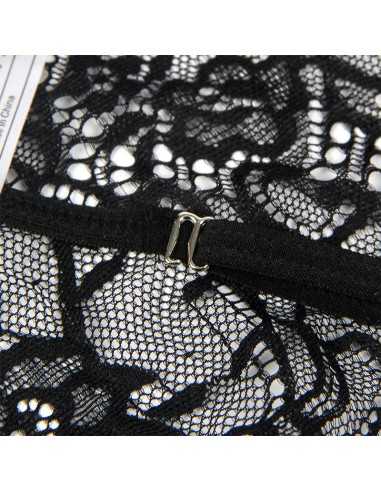 Subblime Spitzenbody Polizeikostüm Schwarz L/Xl - MySexyShop.eu