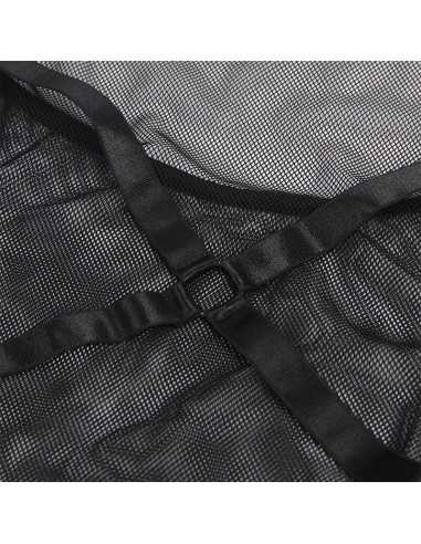 Subllime Abito Trasparente Con Scollo Allacqua Nero L/Xl