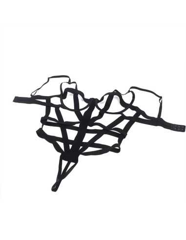 Subblime Body Sexy Con Recortes Negro L/Xl - MySexyShop (ES)