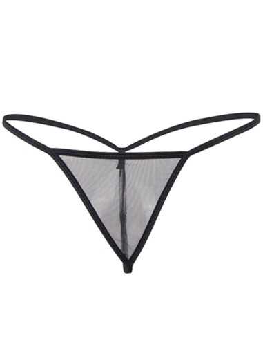 Subblime - Babydoll Tissu Tulle Poitrine Dentelle S/M -