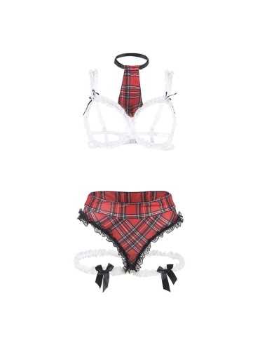 Subblime Disfraz De Colegiala Sexy Con Sujetador L/Xl - MySexyShop (ES) Subblime Disfraz De Colegiala Sexy Con Sujetador L/Xl - MySexyShop (ES)