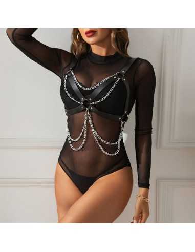 Subblime Suti Arnês Com Corrente Detalhe Tamanho Único | MySexyShop (PT)